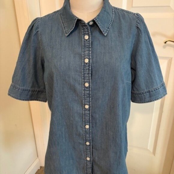 Talbot's Denim Shirt - Picture 1 of 4